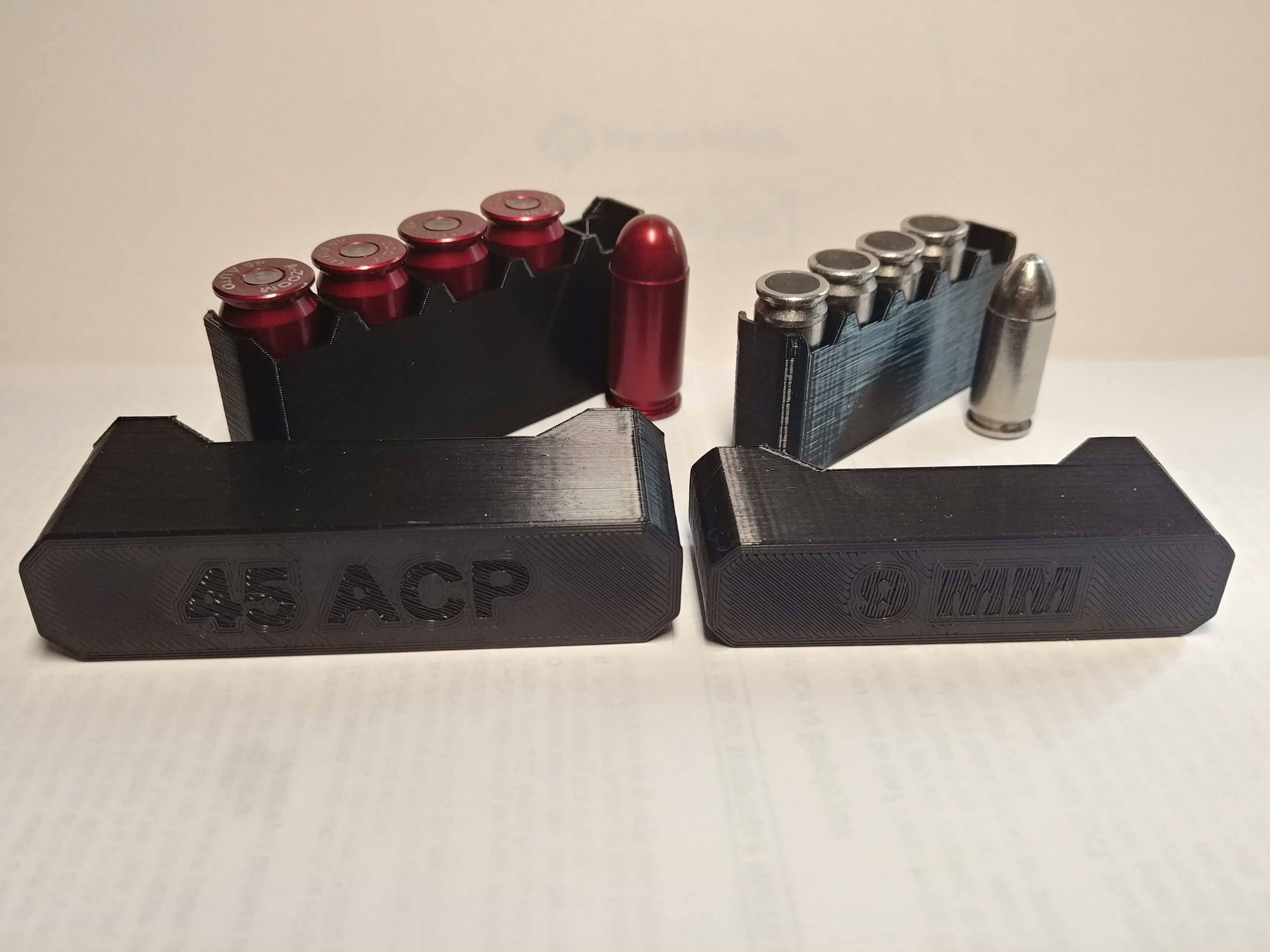 Snap cap case, 5 round